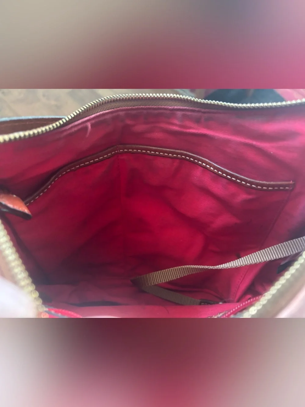 Dooney & Bourke monogram hobo bag purse